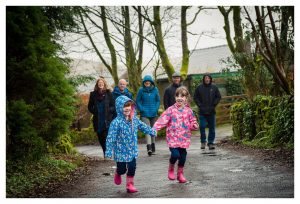 outdoor family photo