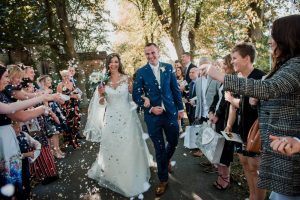 Confetti moment captured