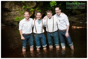 Wedding photography Whitby Falling Foss
