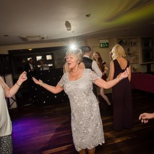 mum of the bride singing