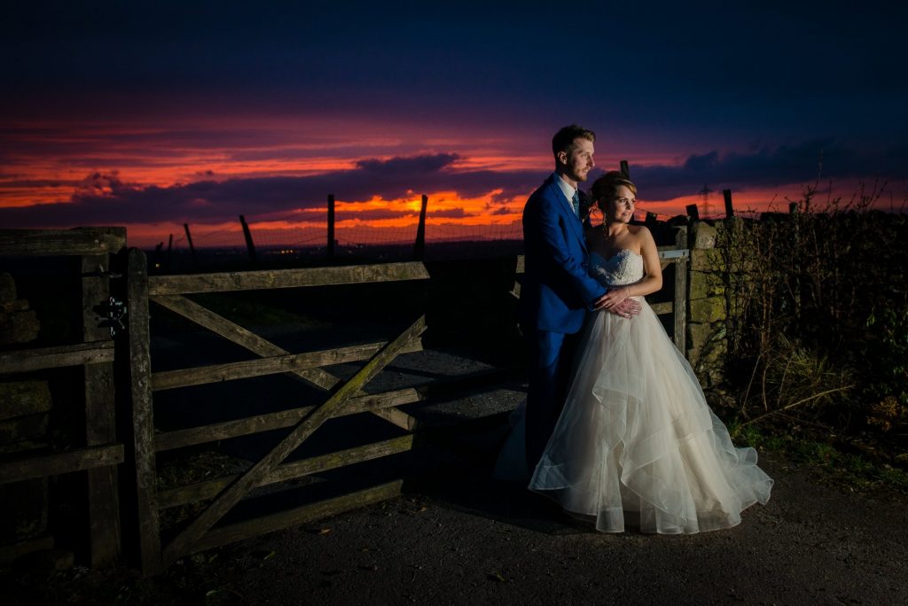 sunset photo at the white hart lydgate
