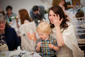 bridesmaid emotional response to speeches