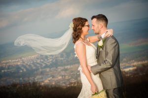 veil blowing in the wind