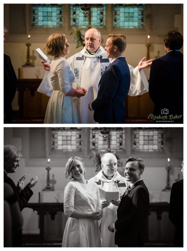 Now pronounce you husband and wife