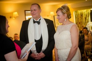 during the ceremony