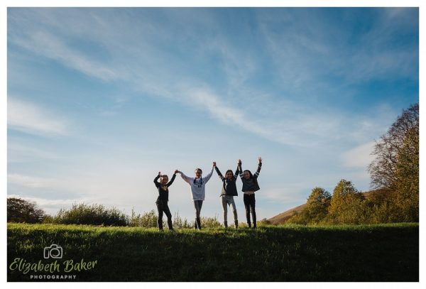 sky and family panoramic view