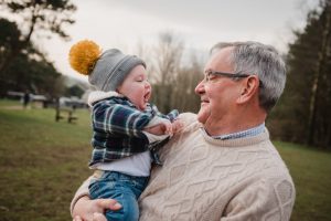 grandad and grandson